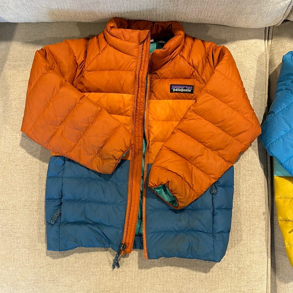 Patagonia kids down jacket - Exc Used Cond